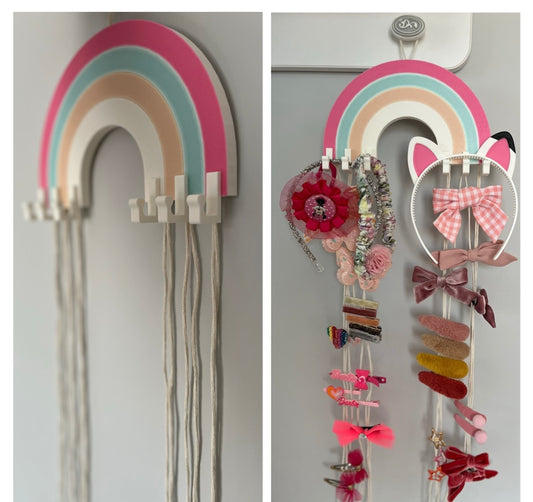 Gökkuşağı Duvar Tokalık - Renkli ve Eğlenceli Duvar Süsleme Çözümü