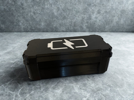 Pil Saklama Kutusu - 24 AA & 25 AAA Kapasiteli, Güçlü ve Düzenli Enerji Çözümü