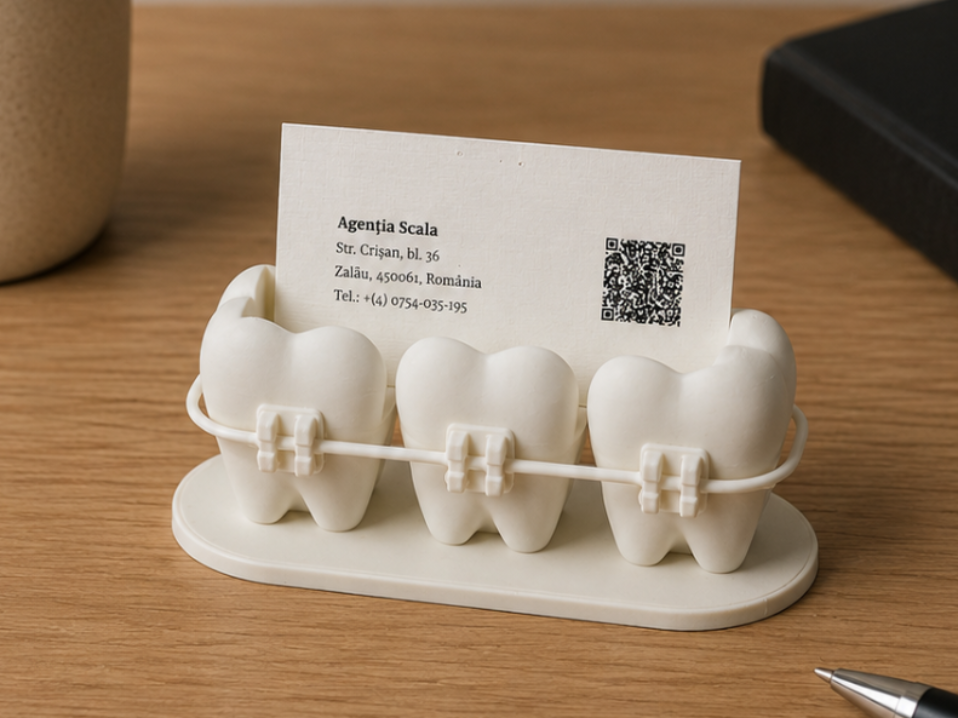 Ortodontist Kartvizitlik – Klinik ve Muayenehane Masası