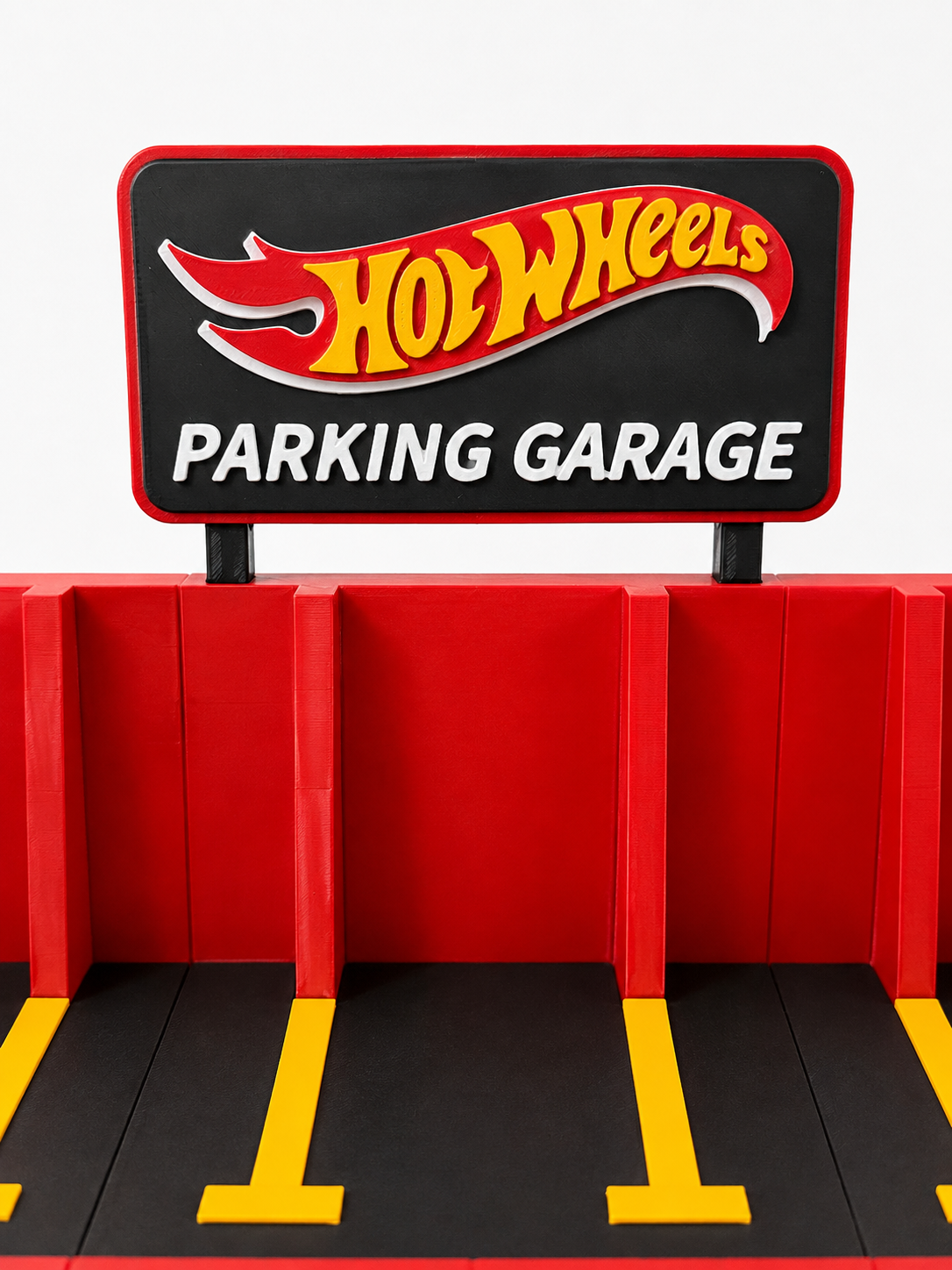 Parking Garage – 14 Araç Kapasiteli 2 Katlı Araba Otopark Standı | Düzenleyici ve Sergileme Rafı