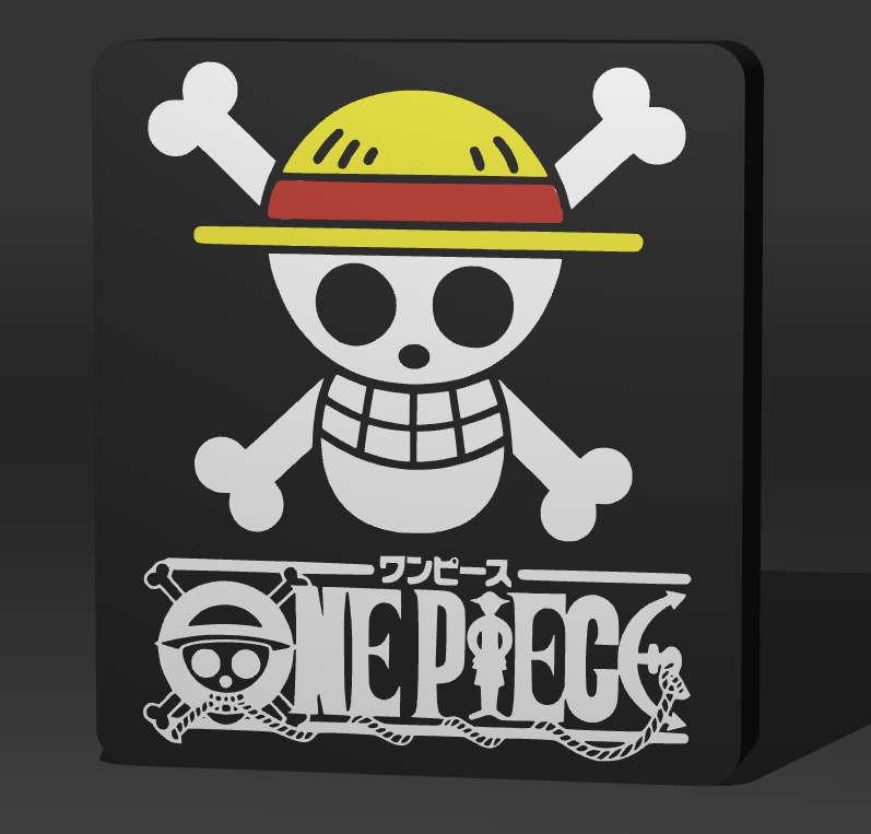 One Piece Temalı Abajur – Anime Seven Oda ve Oyun Odası Dekoru