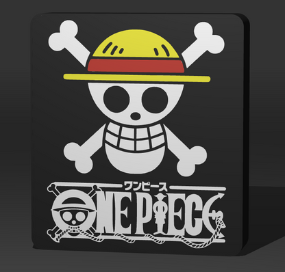 One Piece Temalı Abajur – Anime Seven Oda ve Oyun Odası Dekoru