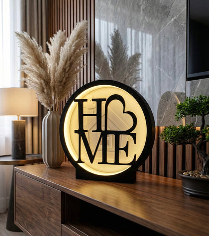 HOME LED Masa Lambası - Modern Dekoratif Aydınlatma — Detay Görünüm | ESL Dekor