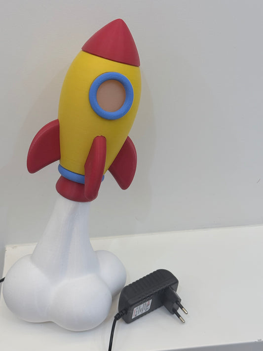 Hem Kumbara - Hem Lamba İkisi Bir Arada 🚀😊 Roket Tasarımlı Lamba