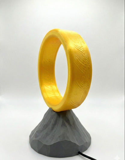 The One Ring Hüküm Dağı Işıklı Dekor - LOTR Lamba — Detay Görünüm | ESL Dekor