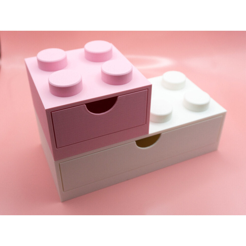 Lego Çekmeceli Organizer - Renkli Saklama Kutusu | ESL Dekor