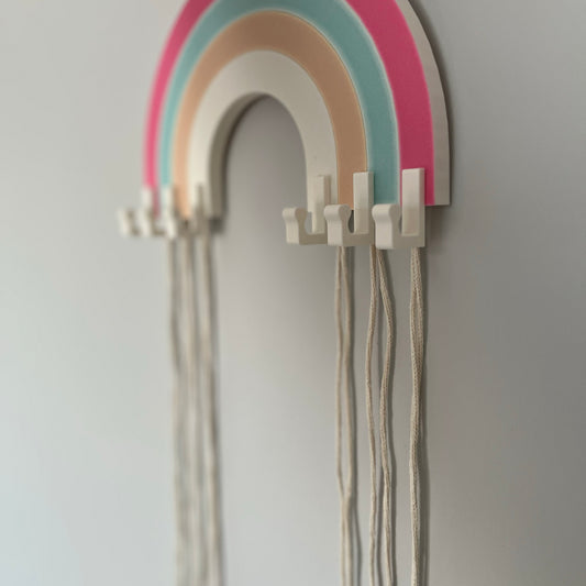 Gökkuşağı Duvar Tokalık  | Çocuk Odasının Aksesuar Düzenleyici  | ESLDecor