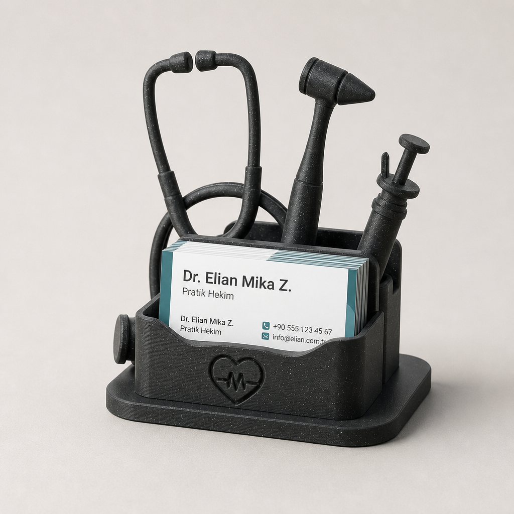 Doktor Masa Organizer ve Kartlık – Klinik ve Muayenehane İçin