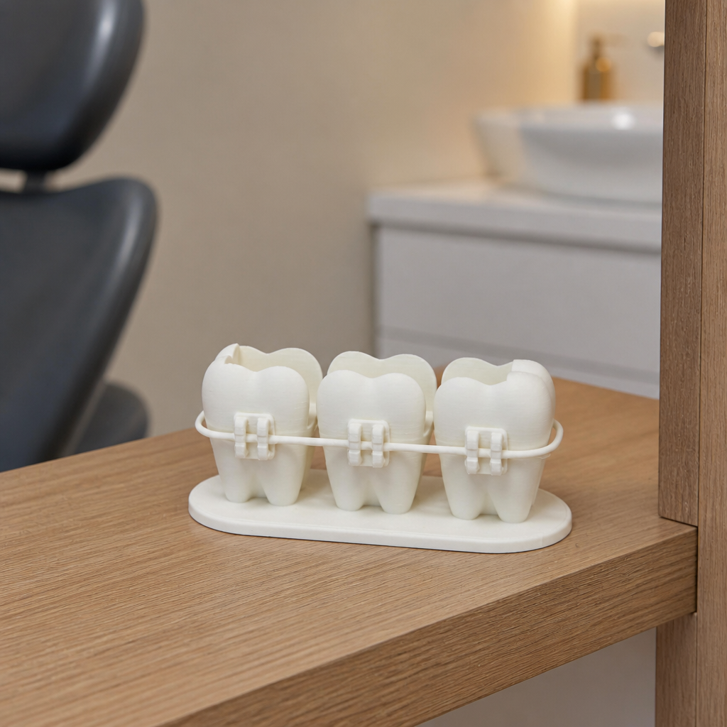 Ortodontist Kartvizitlik – Klinik ve Muayenehane Masası