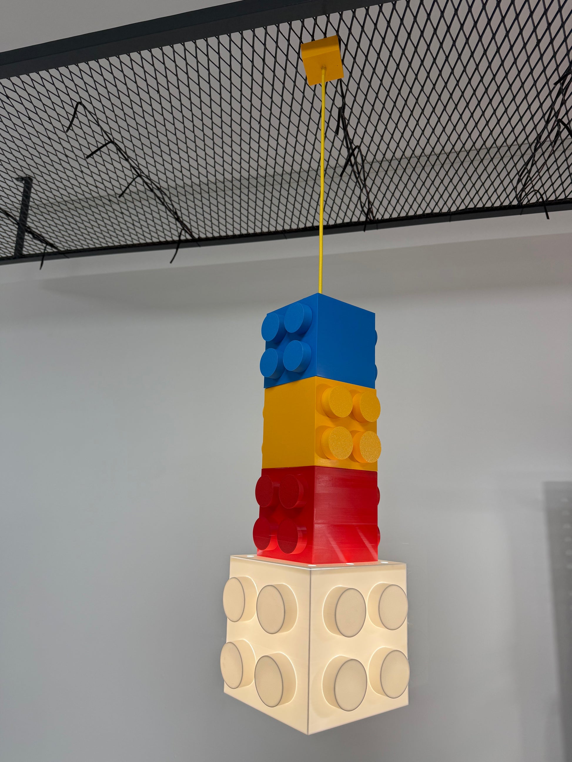 Lego Blok Tavan Lambası - Çocuk Odası Sarkıt Aydınlatma — Kullanım | ESL Dekor
